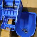 SPARTA Commercial Mop Bucket With Side Press Wringer, Floor Cleaning Essentials for Commercial and Home Use 26 Quart Capacity, 1 Count, Blue