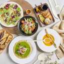 ANKS Compostable Knives, 150 Count 7.1in Disposable Knives, Made from Natural Corn Starch, Eco-Friendly, Heat Resistant Great for Party, Picnic, Dinner, Takeaway, Thick Solid, Heat Resistant