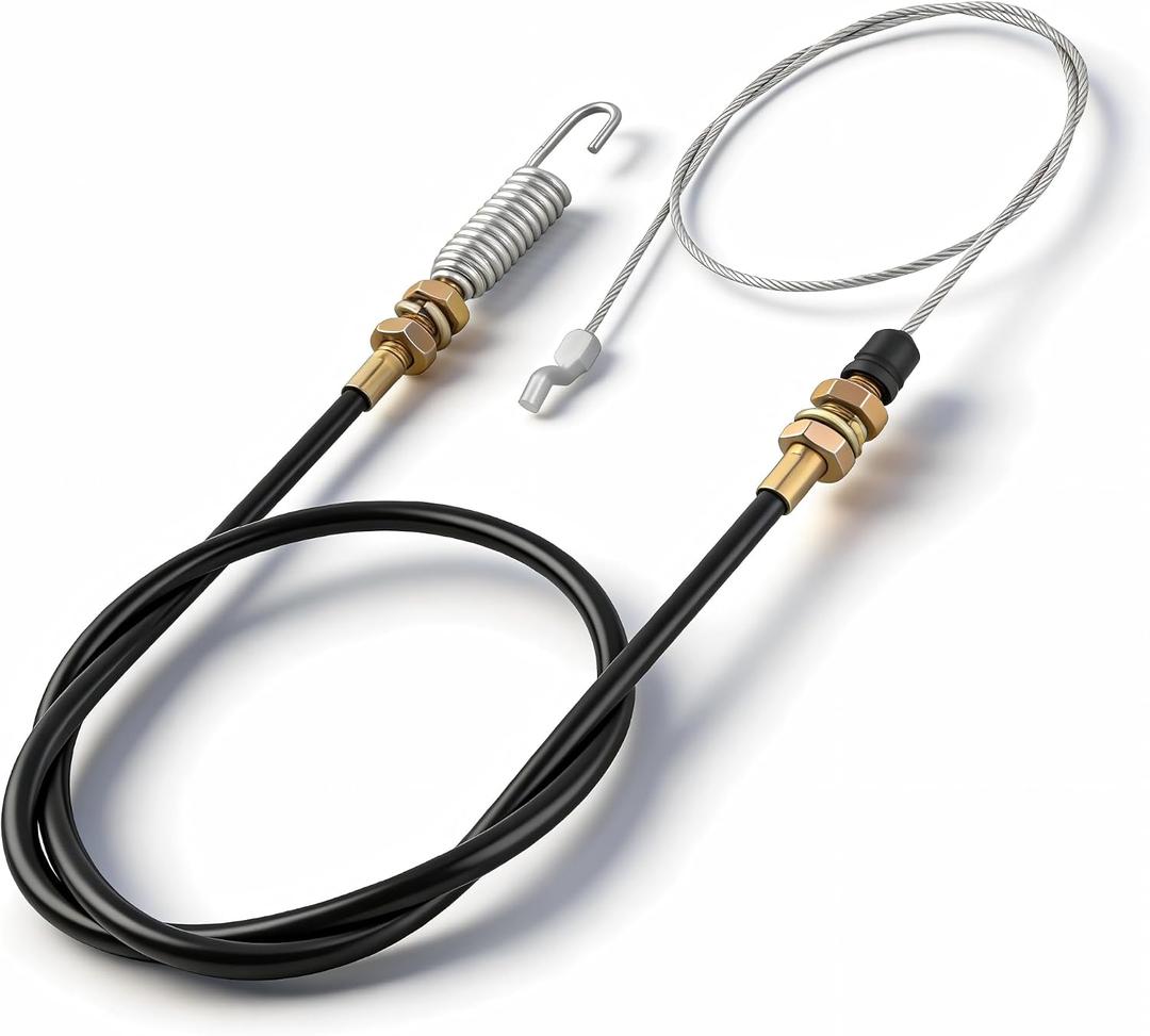 946-04343 Drive Control Cable, Replaces 746-04343 Drive Engagement Cable, 51.5 Inch with Extension Spring, fit for Cub Cadet CC760ES, Craftsman 247.889330 and Troy-Bilt TB330 Mowers