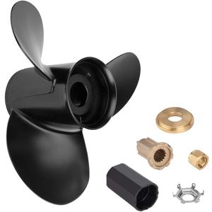 YOUNG PROPS 14 1/2 x 19 Replace OEM#48-832830A45 Aluminum Outboard Boat Propeller for Mercury Engine 135-300HP/Mercruiser Alpha One 14.5dia x 19 Pitch Hub Kits Included 15 Spline Tooth RH