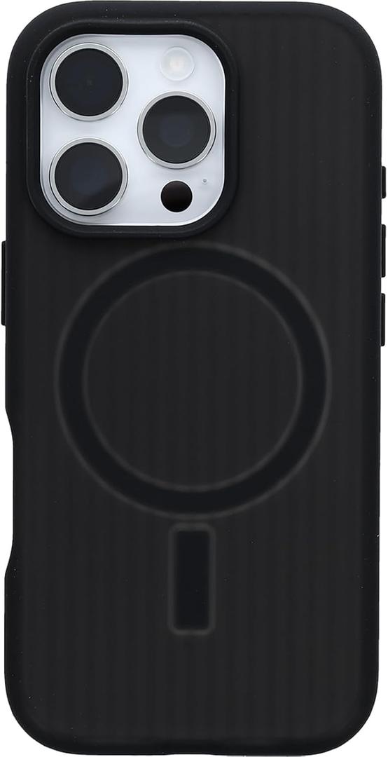 OtterBox iPhone 16 Pro Max Symmetry Series Soft Touch for MagSafe - Dark Echo (Dark Echo)