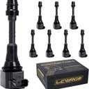 Set of 8 Ignition Coil Pack Fits for 5.6 V8 2004 2005 2006 Nissan Titan Truck, 2005 2006 Nissan Armada, 2004-2006 Infiniti QX56, 2004 Nissan Pathfinder Replaces UF510 C1483
