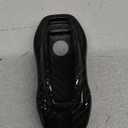 T-carbon Glass Fiber Car Key Cover Compatible with Porsche Macan 4 EV Electric Model 2024/2025 (Black)