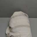 Couch Cover for Dogs Washable Sofa Cover, Sectional Couch Covers, Sofa Covers for 2 Cushion Couch, Non Slip Stripe Sofa Slipcovers Furniture Protector (Beige, 71x102)