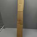 LazBlinds No Tools No Drill Cordless Bamboo Roman Shades, Light Filtering Window Treatment, Roll Up Bamboo Blinds for Window 33'' W x 64'' H, Brown