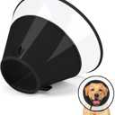 Dog Cone Collar with Soft Padding to Stop Licking, Elizabeth Recovery Collar After Surgery for Dogs, Comfortable Pet Head Cone Alternative for Neutering Spay Injury(XL)