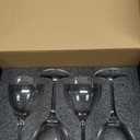 Nick and Nora Cocktail Glasses, 5.8Oz Hand Blown Martini Glasses Set of 4, 100% Lead-Free Crystal Coupe Glassware, Small Cocktail Glasses for Manhattan, Cosmopolitan, Espresso with Gift Box