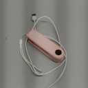 SWEETFULL Portable Handheld Mini Fan with LED Display, 3-in-1 Personal Foldable USB Rechargeable Hand Held Fan & Flashlight for Travel, Lash Eyelash, Cute Small Pocket for Women, Girls (Pink)