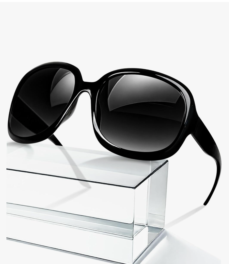 miyya Bug Eye Oversized Polarized Sunglasses Womens, Trendy Retro Sun Glasses for Women 2025, Oversized UV Protection Shades