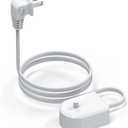 Linkidea Electric Toothbrush Replacement Charger with Right Angle Flat Plug, Space Saving 90 Degree Cord Inductive Charging Base, Compatible with Philips Sonicare 4100/5100/5300/6100/7500