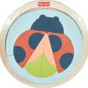 Fisher-Price Wood Preschool Toy Jigsaw Puzzle, Tiny Garden Lady Bug 18-Piece Wooden Activity for Fine Motor Play Kids Ages 3+ Years (Amazon Exclusive)