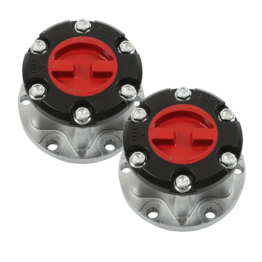 Silscvtt 2Pcs Manual Wheel Locking Hubs 26 Spline 43509-35030 Replacement for Toyota T100 4Runner Pickup Truck 1983-1998