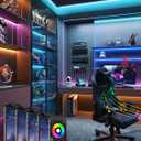 GANZQH 20FT Led Lights for TV, TV Backlight for 32-80 Inch, USB Led Light Strip with Remote, App Control, RGB Strip TV Lights Music Sync Color Changing, Led Lights for Room Gaming Accessories