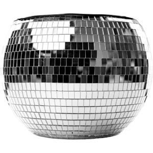 NPW Disco Ball Ice Bucket Large Mirrored Cocktail & Champagne Ice Bucket for Parties, Girls Night & Bachelorette