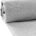 Suitable for Home Furniture Interior Decoration Fabric, coarse Texture Thickened Linen, Excellent Breathability, Handmade DIY Material (Light Gray, 2 Yard pre Cut)