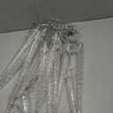 Joomer Blue Christmas Icicle Lights, 13FT 20 Tubes 90 LED 8 Modes Icicle Lights with Timer Function, Waterproof Connectable Ice String Lights for Holiday Home Patio Trees Christmas Decoration