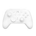 MOBAPAD N1 HD White – Wireless Controller for Nintendo Switch & Switch 2, Hall-Effect Sticks, HD Rumble, 6-Axis, NFC, App Macros, PC Dongle – X/D/N Pro Modes