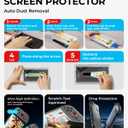Switch 2 Screen Protector Accessories for Nintendo, 10-In-1 Bundle: Tempered Glass, Dockable Case Clear Hard Shell, Two Protective Cover for Joycon Controller Thumb Grip, 2025 Switch2 Console Game Kit