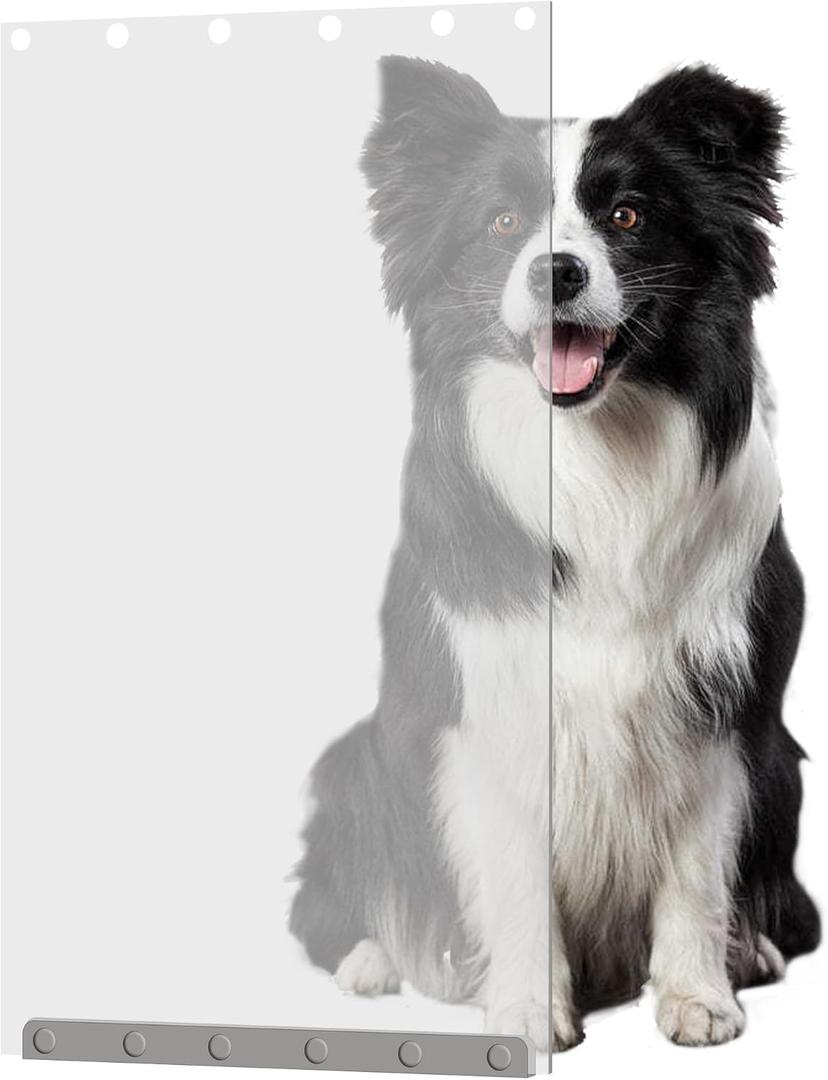 TonGass 15" x 24" Pet Door Flap Extra Large Clear Dog Door Flap Replacement Designed for Ideal Pet Products Ruff Weather Dog Doors Model DSRWXL for Extra Larger Pets (Up to 120 lbs)
