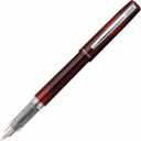 Platinum Prefounte Medium Fountain Pen - Crimson Red, Prefocrimsred