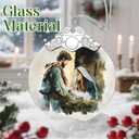 3 x Nativity Christmas Ornament, Religious Ornament, Jesus Mary Joseph, Christian Christmas Decoration, Unique Faith Gift, Religious Gifts, Christian Gifts, Gift Idea