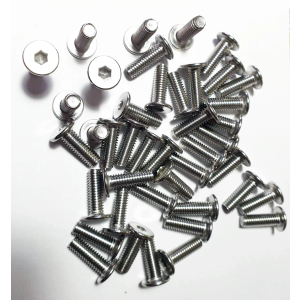 M6 Stainless Steel Allen Socket Screw Joint JCB Flat Head Bolt Sleeve FurnitureM6 Stainless Steel Allen Socket Screw Joint JCB Flat Head Bolt Sleeve Furniture