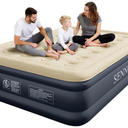 Air mattress, black, 72x38in
