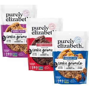 Purely Elizabeth, Cookie Granola, Variety Pack, 11oz Bags (3 Pack) (EXP 06/30/26)