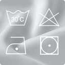 BGment Rod Pocket and Back Tab Blackout Curtains for Bedroom - Thermal Insulated Room Darkening Curtains for Living Room, Set of 2 Panels (52 x 45 Inch, Greyish White)