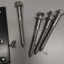 Muzata Black Corner Cable Railing Post 42 Inch 42"x2"x2" T-drilled One-Post Corner Solution Surface Mount Stainless Steel Cable Railing System Kit Indoor Outdoor with Paper User Guide PS02 B34L