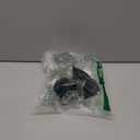 Luggage Suitcase Replacement Wheels, 360 Degree Swivel Caster Wheels Black Plastic Travel Luggage Trolley Spare Rotating Wheels for Outdoor Repair Replacement (Pack of 2)