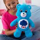 Care Bears 14 Grumpy Bear - Blue Plushie for Ages 4+ Perfect Stuffed Animal Holiday, Birthday Gift, Super Soft and Cuddly Good For Girls and Boys, Employees, Collectors