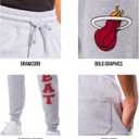 Ultra Game Men's NBA Official Super Soft Game Day Jogger Sweatpants (Gray, XXL)