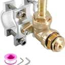 ATV Spot Spray Boomless Nozzle Up to 31FT Width Range, Boomless Nozzle Kit Compatible with ATV UTV for Farm, Lawn and Garden
