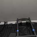 6 Pcs Fireplace Tools Set with Log Carrier, HXJLJY 34" Fireplace Accessories Sturdy Fire Tool Set Holder with Fire Poker Brush Shovel Tong Stand for Indoor Fireplace Outdoor Fire Pit Wood Stove, Arch