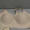 OEAK Womens Wireless Jelly Bra Plus Size Supportive Seamless Bras Full Coverage Push Up Comfortable No Underwire Tshirt Bras (4X-Large, Skin Color)