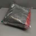 KING DARE Runner Rugs for Bedroom, 2x6 Red Rug for Dorm Girls Room, Fluffy Shaggy Fuzzy Shag Plush Non-Slip Washable Soft Carpet for Bedside Kids Room Indoor Decor