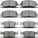 D1654 D2102 8pcs Front Rear Ceramic Brake Pads Sets Fit For 2018 2019 2020 2021 2022 For Honda Accord