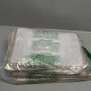 SOUJOY 6 Pack Burlap Tote Bags, Reusable Jute Gift Bags with Handles, Water Resistant Beach Bag, 14.7" x 9.8" x 4.5" Canvas Grocery Shopping Bag for Bridesmaid, DIY, Shopping, Wedding, Christmas