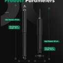 SCITOO Shocks Absorbers, Front Rear Gas Struts Shock Absorber Fit for 1998 1999 2000 2001 2002 2003 for Ford for F-150 344367 37131 344374 37132 Set of 4