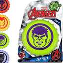 JA-RU Marvel Avengers & Spiderman Water Frisbee Soaker - Assorted Rubber Discs for Kids & Adults. Pool & Beach Toys. Summer Fun. Stocking Stuffers. 6814-1 2Pcs