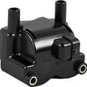 210538 Single Fire Ignition Coil 3 OHM Fit for Harley Davidson Softail Dyna Touring 2001-2006 Replace 31743-01
