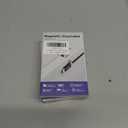 3 x USB C to C Cable StayCable with Organizer Magnetic Holder 5FT, 60W Fast Charging Braid Type-C Charger Data Cord, for iPhone 17/16/15 Laptop Car Desk Nightstand Cable Management Original Design (White)