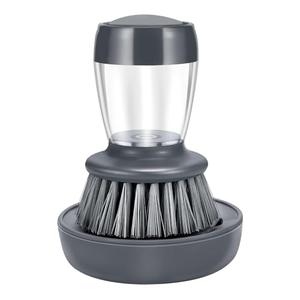 Soap Palm Brush Storage Set, 1 Piece Kitchen Brush with Bracket for Cleaning Pots, Pans and Sinks Scrub Brush Kitchen Scrub Brush