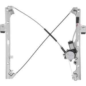 Obaee Front Passenger Side Power Window Regulator & Motor Assembly 741-645 Compatible with Chevrolet/Chevy Silverado Tahoe Suburban/GMC Yukon XL Sierra Escalade Pickup Truck SUV 2000-2006