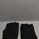 2 Pack 24x43 Inch Black Cocktail Tablecloth Round Fitted Stretch Spandex Table Cover for Party Wedding Bars