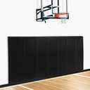 Gym Wall Padding, Basketball Court Wall Protector, Removable 2" Thick High-Density Protective Pads for Wall-Mounted Basketball Hoop, Garage, Basement, High Elasticity & Tear-Resistant
