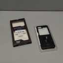 VEGO for Samsung Z Flip 6 Case with Stand, [Hinge Protection][Screen Protector] Full Body Drop Protection Cover Protective Magnetic Phone Case for Samsung Galaxy Z Flip 6 2024- Matte Black