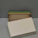 OurWarm Windowsill Herb Planter Box Indoor Set of 2, 10.5 Inch Self Watering Planter Pots with Visual Water Level Window, Modern Plastic Plant Pots for Herbs, Vegetables, Succulents Plants