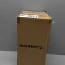 Mid Century Glass Table Lamp,Dimmable Desk Lamp,LED Bulb Included,Timer Build-in,Cognac Amber Ribbed Glass